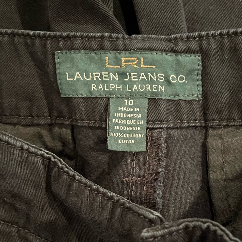 Ralph Lauren Women’s Black Bermuda Shorts, Size 10 - Picture 6 of 7
